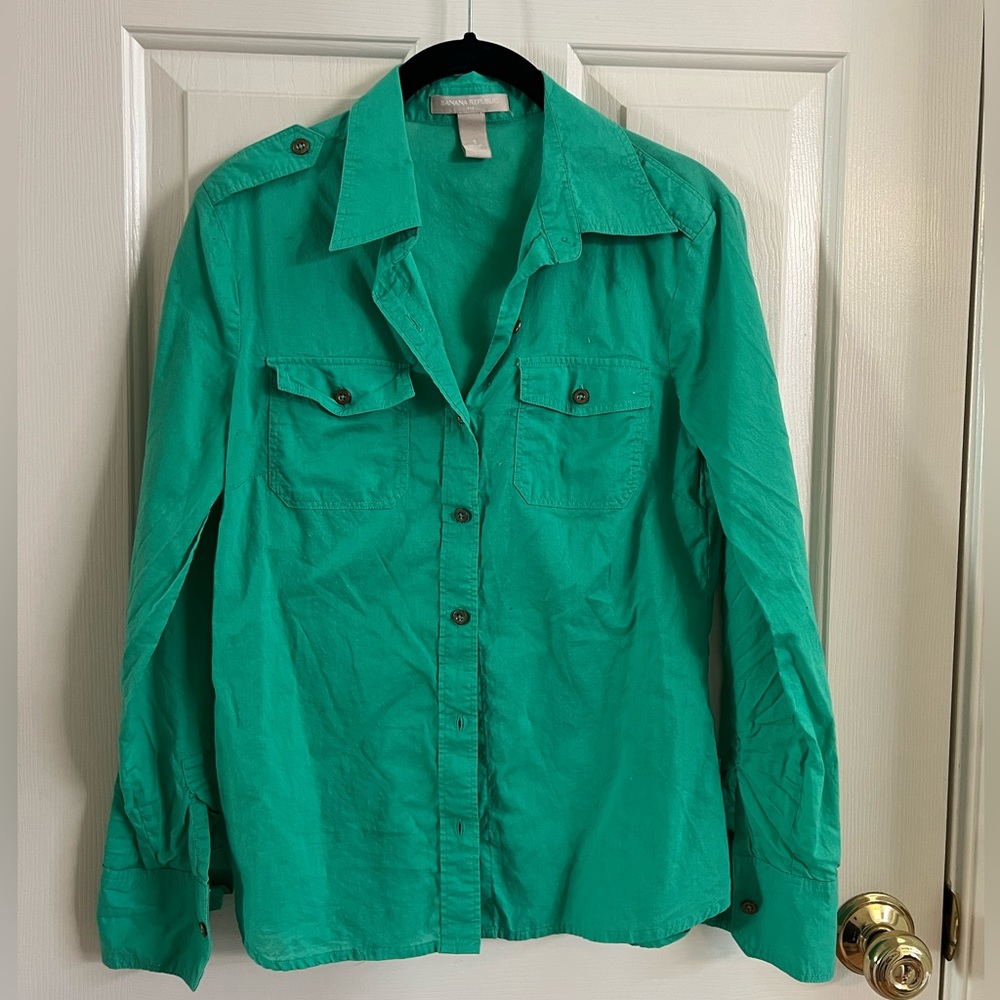 Banana republic button shirt